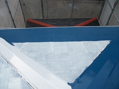 屋根　上塗り１回目 (4)