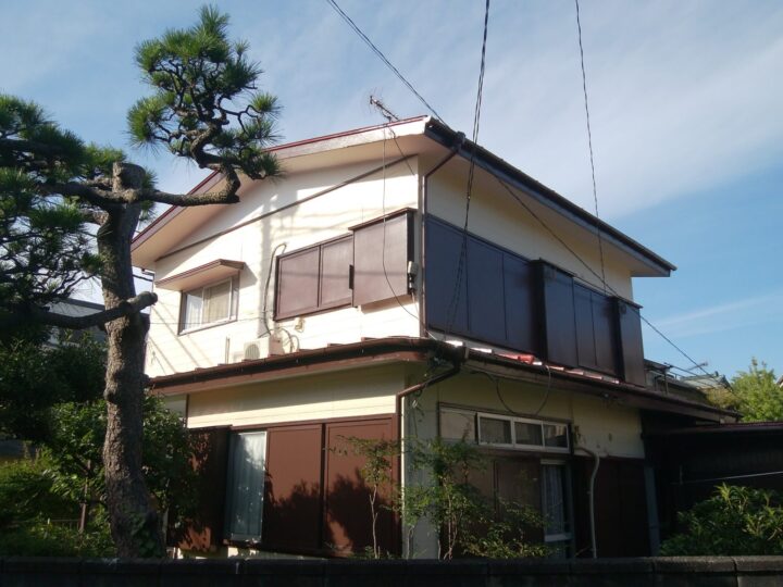 外壁塗装施工例　鎌倉市　Ｕ様邸