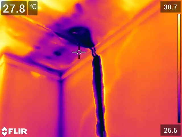 赤外線サーモグラフィー調査