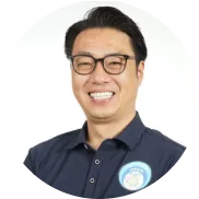 代表取締役の笑顔の画像